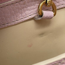 将图像加载到图库查看器中，LOUIS VUITTON Capucines Guimauve/Powder WhiteM24120 Taurillon Leather Size BB
