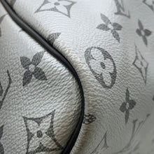 将图像加载到图库查看器中，LOUIS VUITTON Keepall Bandouliere Noir/SilverM43817 Monogram Eclipse Split Size 50
