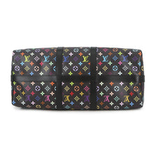 Load image into Gallery viewer, LOUIS VUITTON LV x TM Keepall Bandouliere BlackM13745 Monogram・Multicolor Takashi Murakami Size 50
