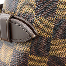 将图像加载到图库查看器中，LOUIS VUITTON Batignolles Horizontal RedN48179 Damier Ebene Canvas
