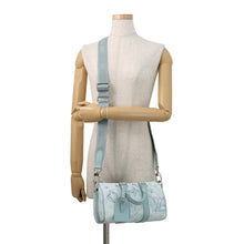 Load image into Gallery viewer, LOUIS VUITTON Keepall Bandouliere Light BlueM22527 Monogram Aqua Garden Size 25
