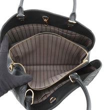 Load image into Gallery viewer, LOUIS VUITTON Montaigne NoirM41048 Monogram Empreinte Leather Size MM

