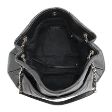 将图像加载到图库查看器中，CHANEL CC Logo Matelasse ChainTote Bag BlackA67292 Caviar Leather
