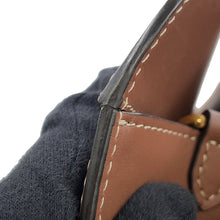 Load image into Gallery viewer, BURBERRY Pocket Bag 2WAY Bag Natural/Malt Brown8039362 Canvas Leather Size Medium
