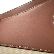 Load image into Gallery viewer, BURBERRY Pocket Bag 2WAY Bag Natural/Malt Brown8039362 Canvas Leather Size Medium
