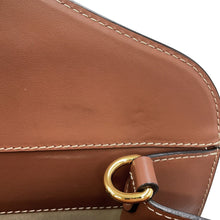Load image into Gallery viewer, BURBERRY Pocket Bag 2WAY Bag Natural/Malt Brown8039362 Canvas Leather Size Medium
