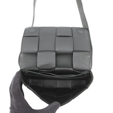 Load image into Gallery viewer, Bottega Veneta Maxi INTRECCIATO Cassette Belt Bag Black668572VMAY18425 Leather
