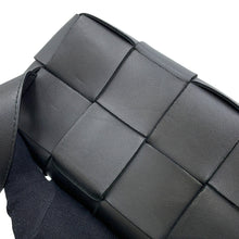 Load image into Gallery viewer, Bottega Veneta Maxi INTRECCIATO Cassette Belt Bag Black668572VMAY18425 Leather
