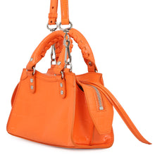 将图像加载到图库查看器中，BALENCIAGA neoclassic city Orange638527 Croco embossed leather Size Nano
