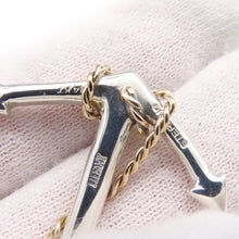 将图像加载到图库查看器中，TIFFANY&amp;Co. Anchor Necklace Top SV925 K14YG
