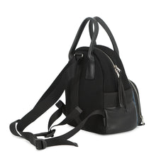 Load image into Gallery viewer, MIUMIU Matelasse Backpack Black/Blue5BZ016 Denim Leather
