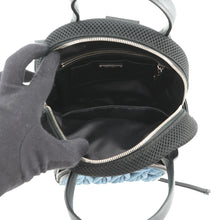 Load image into Gallery viewer, MIUMIU Matelasse Backpack Black/Blue5BZ016 Denim Leather
