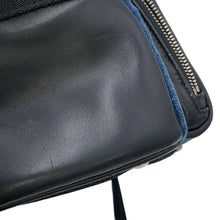 Load image into Gallery viewer, MIUMIU Matelasse Backpack Black/Blue5BZ016 Denim Leather
