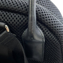 Load image into Gallery viewer, MIUMIU Matelasse Backpack Black/Blue5BZ016 Denim Leather
