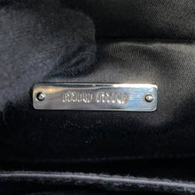 Load image into Gallery viewer, MIUMIU Matelasse Backpack Black/Blue5BZ016 Denim Leather
