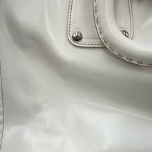Load image into Gallery viewer, PRADA Crystal 2WAYBag White Leather
