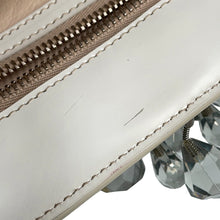 Load image into Gallery viewer, PRADA Crystal 2WAYBag White Leather
