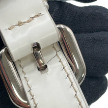 Load image into Gallery viewer, PRADA Crystal 2WAYBag White Leather
