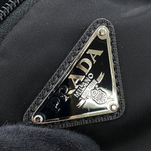 Load image into Gallery viewer, PRADA Re-Nylon xSaffiano LeatherBackpack Black2VZ104_2DMG_F0002_V_OOO Nylon Leather
