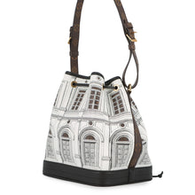 Load image into Gallery viewer, LOUIS VUITTON Noe White/BlackM59105 Calf Leather Atelier Fornasetti Size MM
