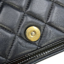 Load image into Gallery viewer, CHANEL Phone holder BlackAP3559 Lambskin Patent Leather
