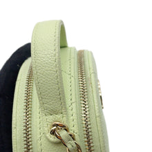Load image into Gallery viewer, CHANEL Matelasse ChainShoulder Bag Light GreenAP2502 Caviar Leather
