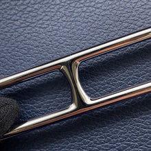 Load image into Gallery viewer, HERMES Roulis Roulis Slim Blue Nuit/Blue Zanzibar Evercolor
