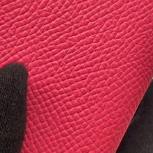 将图像加载到图库查看器中，HERMES Calvi duo Pink Epsom
