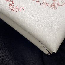 将图像加载到图库查看器中，HERMES Calvi Duo Les Mustangs Blanc Swift Leather
