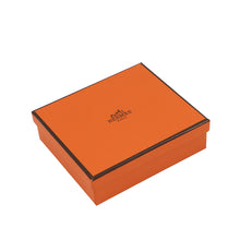 将图像加载到图库查看器中，HERMES Bear Card Case Craie Epsom
