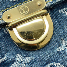Load image into Gallery viewer, LOUIS VUITTON Baggy Blue/YellowM95048 Monogram Denim Size GM

