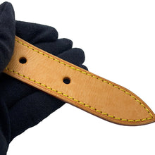 将图像加载到图库查看器中，LOUIS VUITTON Baggy Blue/YellowM95048 Monogram Denim Size GM
