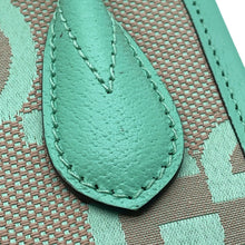Load image into Gallery viewer, GUCCI Jumbo GG 2-way Mini Tote Beige/Light Green671623 Jumbo GG Canvas Leather
