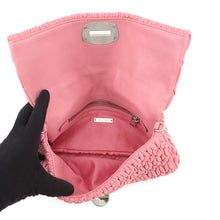 将图像加载到图库查看器中，MIUMIU Nappa Crystal Shoulder Bag PinkRP0233 Leather
