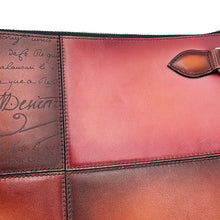Load image into Gallery viewer, Berluti Calligraphy Nino Brown/Pink Leather Size TGM
