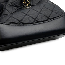 Load image into Gallery viewer, CHANEL Gabrielle de CHANEL Backpack BlackA94485 Aged Calf Leather Size Small
