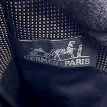 将图像加载到图库查看器中，HERMES Her Line Pochette Gray Canvas
