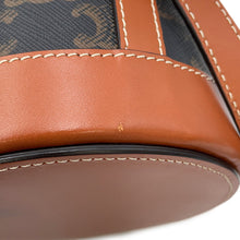 Load image into Gallery viewer, CELINE Triomphe Tambour Tan195642BZJ.04LU PVC Leather Size Small
