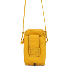 Load image into Gallery viewer, FENDI Baguette Phone Pouch Yellow7AS056 Nylon
