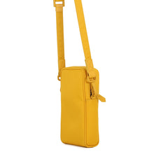 Load image into Gallery viewer, FENDI Baguette Phone Pouch Yellow7AS056 Nylon
