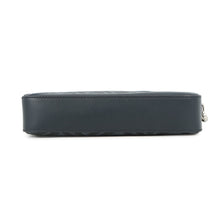 将图像加载到图库查看器中，FENDI Diagonal Camera Case Navy7M0286 ASIC PVC Leather
