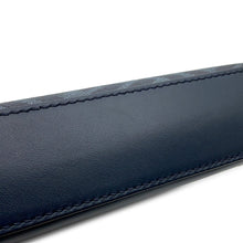 将图像加载到图库查看器中，FENDI Diagonal Camera Case Navy7M0286 ASIC PVC Leather
