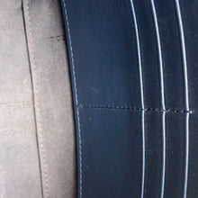 将图像加载到图库查看器中，FENDI Diagonal Camera Case Navy7M0286 ASIC PVC Leather
