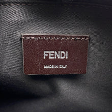 将图像加载到图库查看器中，FENDI Diagonal Camera Case Navy7M0286 ASIC PVC Leather
