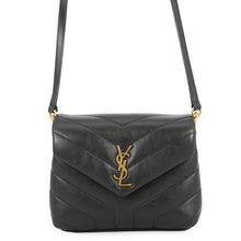 Load image into Gallery viewer, SAINT LAURENT PARIS Loulou Toy Bag Shoulder Bag Black678401DV7071000 Calf Leather
