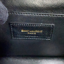 Load image into Gallery viewer, SAINT LAURENT PARIS Manhattan Shoulder Bag Black6756260SX0W1000 Calf Leather Size Small
