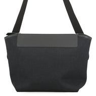 HERMES R.M.S 12H Shoulder Bag Black Toile H Taurillon・Legato