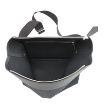将图像加载到图库查看器中，HERMES R.M.S 12H Shoulder Bag Black Toile H Taurillon・Legato
