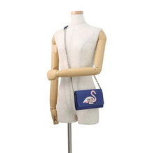 Load image into Gallery viewer, LOUIS VUITTON Portefeuille Twist Chain Wallet BlueM62215 Epi Leather
