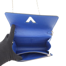 Load image into Gallery viewer, LOUIS VUITTON Portefeuille Twist Chain Wallet BlueM62215 Epi Leather
